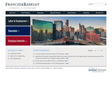 Tablet Screenshot of franczek.com